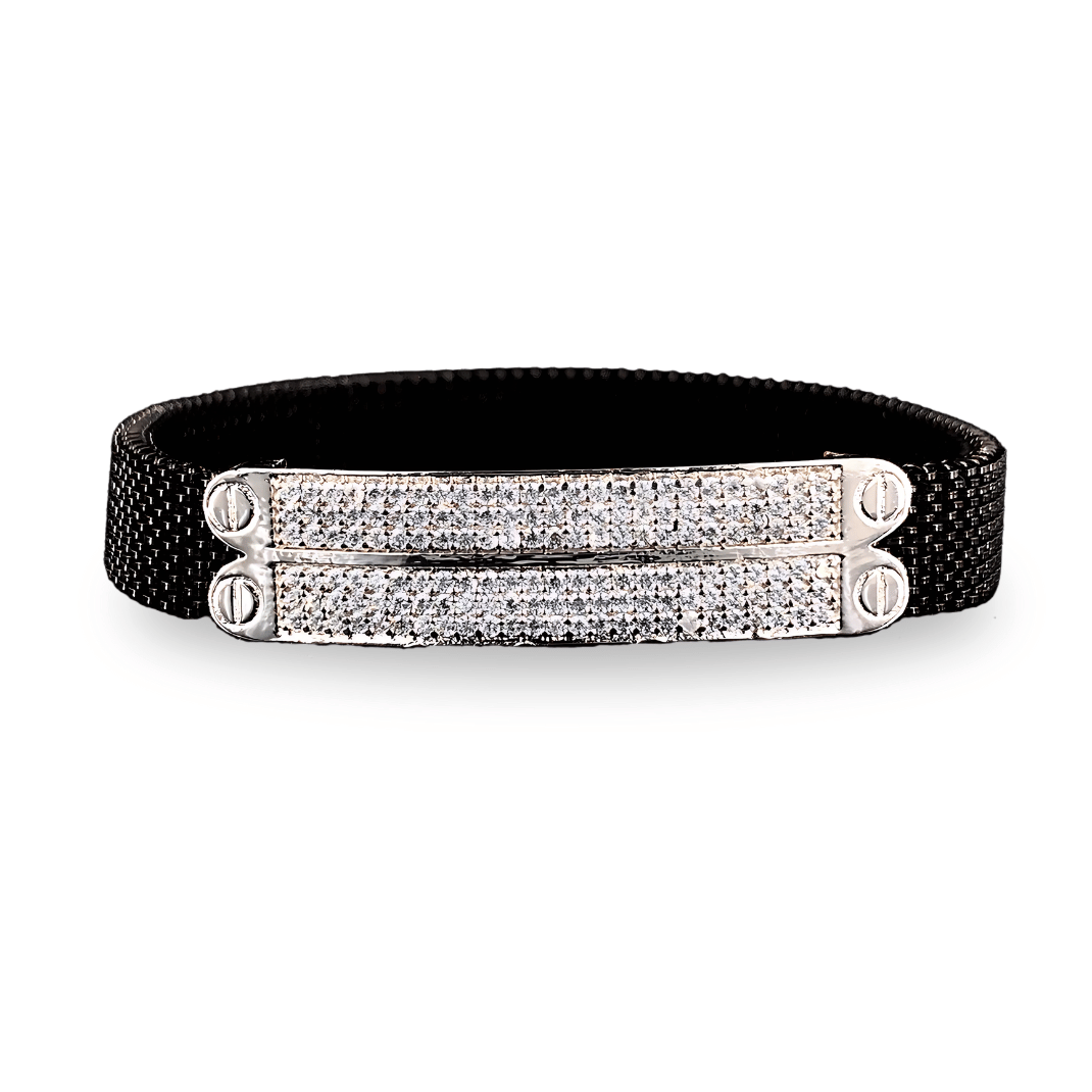 Timeless Flex Adjustable Silver Bracelet for Men