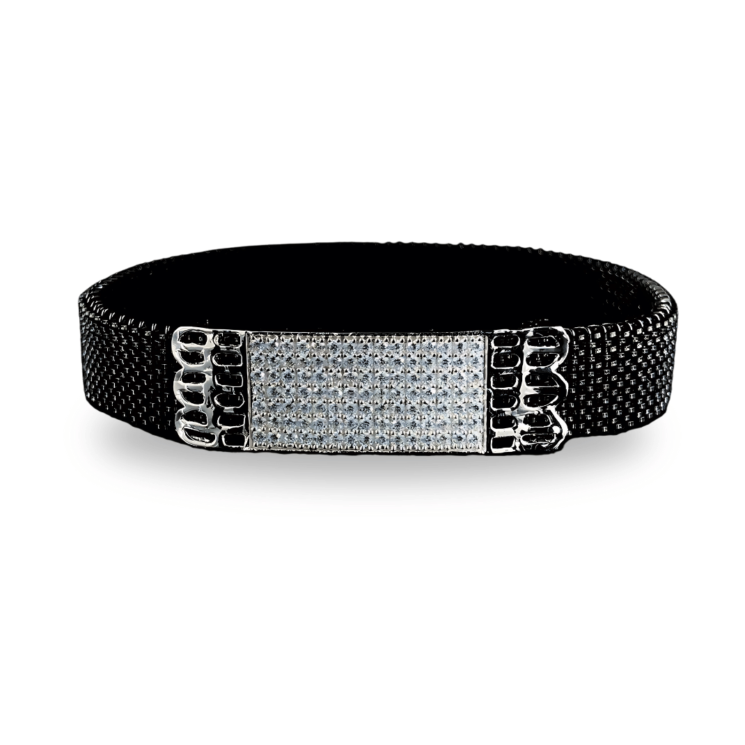 Silver Stylish Bold Bracelet for Men
