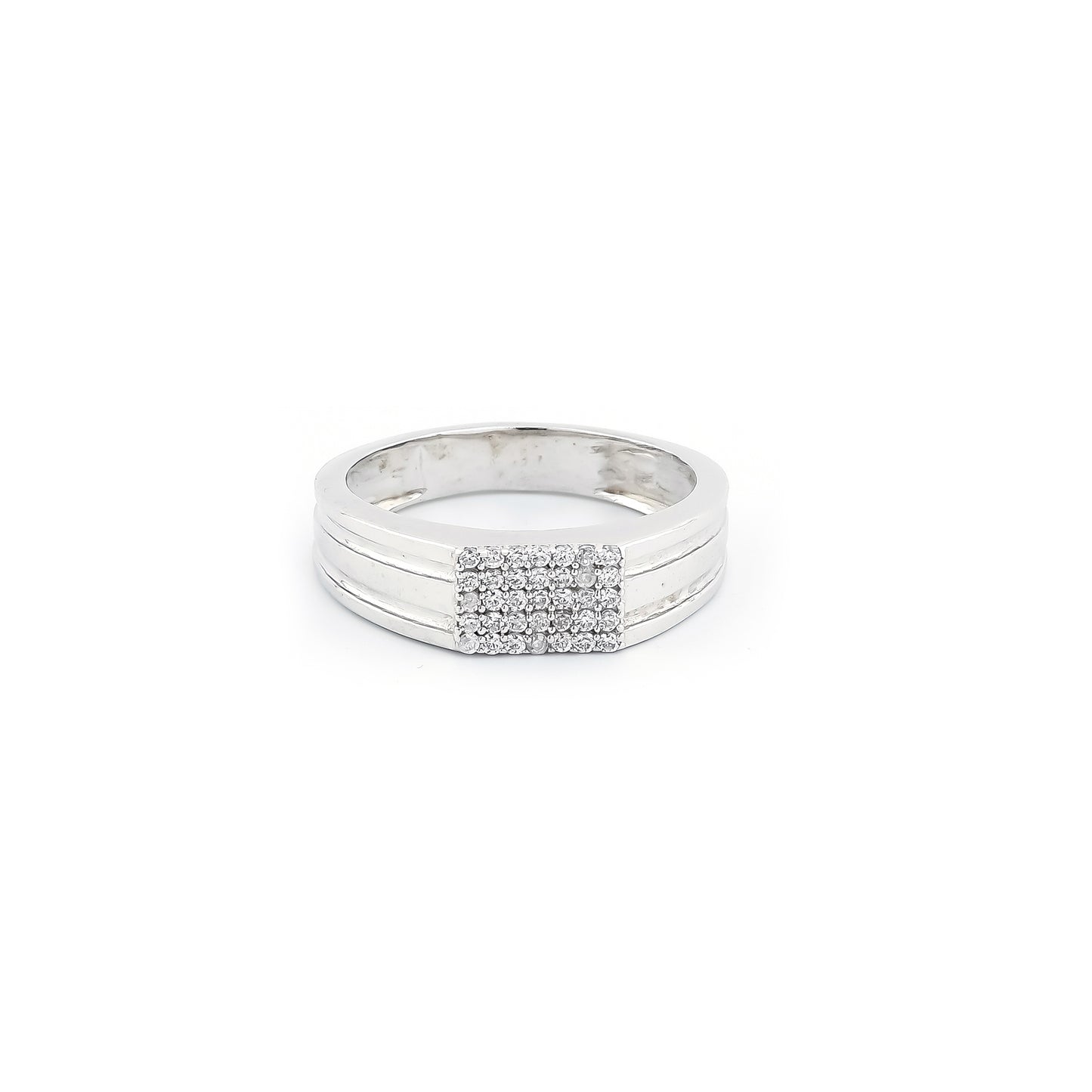 Bold Valor Silver Ring for Men