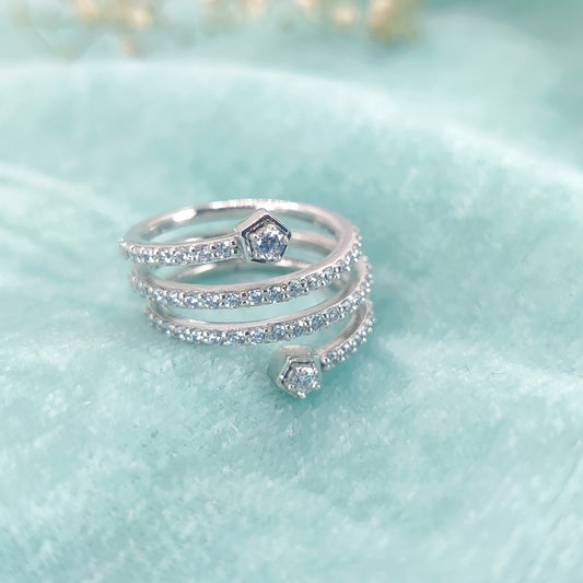 Twist of Radiance Ring