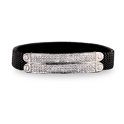 Timeless Flex Adjustable Silver Bracelet for Men
