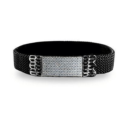 Silver Stylish Bold Bracelet for Men