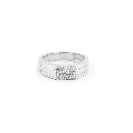 Bold Valor Silver Ring for Men