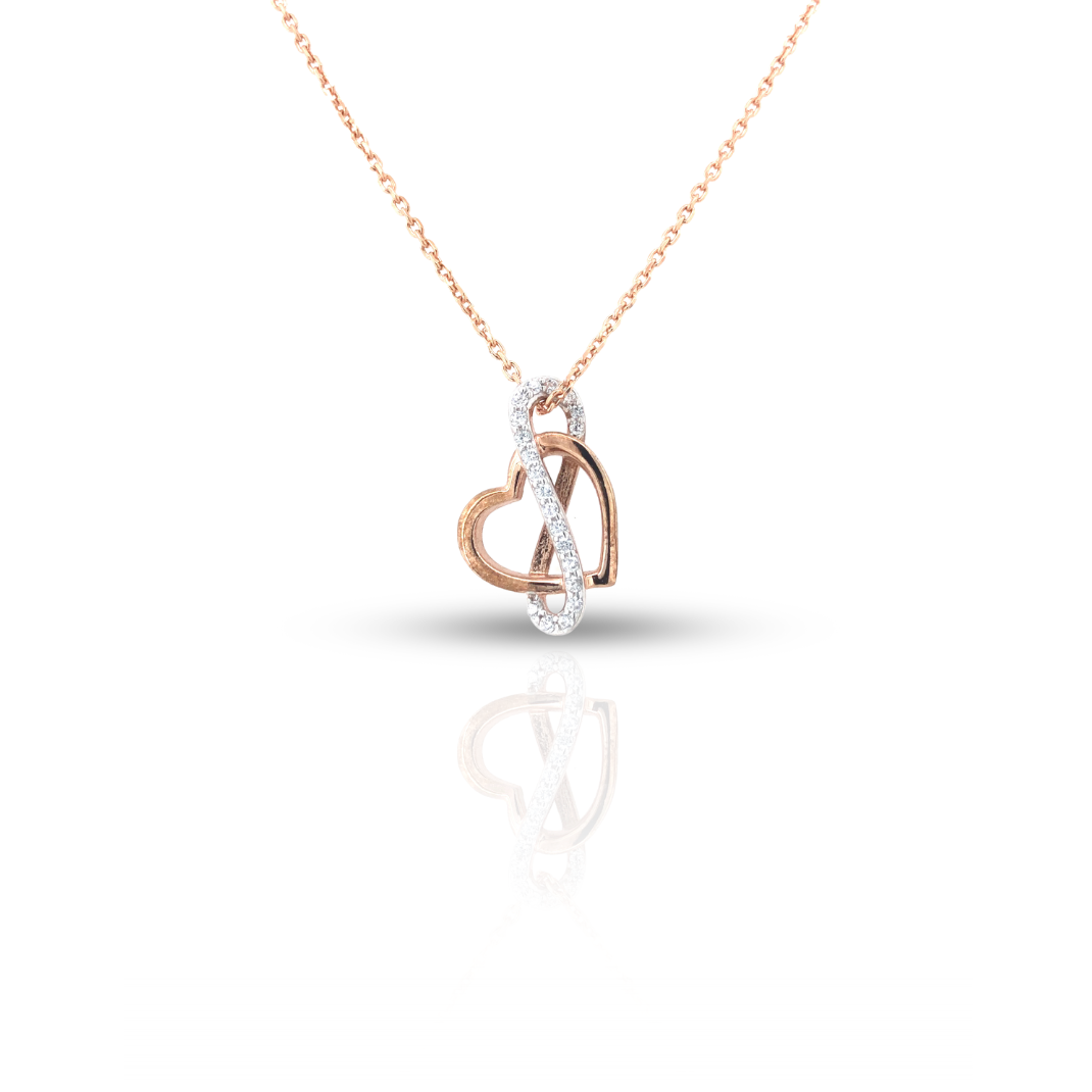 Eternal Infinity Love Silver Pendant for Women – Heart & Infinity Symbol Jewelry
