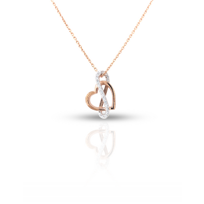 Eternal Infinity Love Silver Pendant for Women – Heart & Infinity Symbol Jewelry
