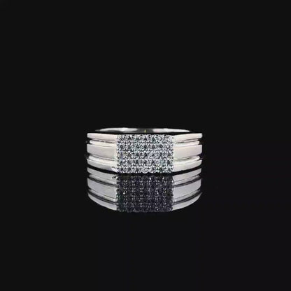 Bold Valor Silver Ring for Men