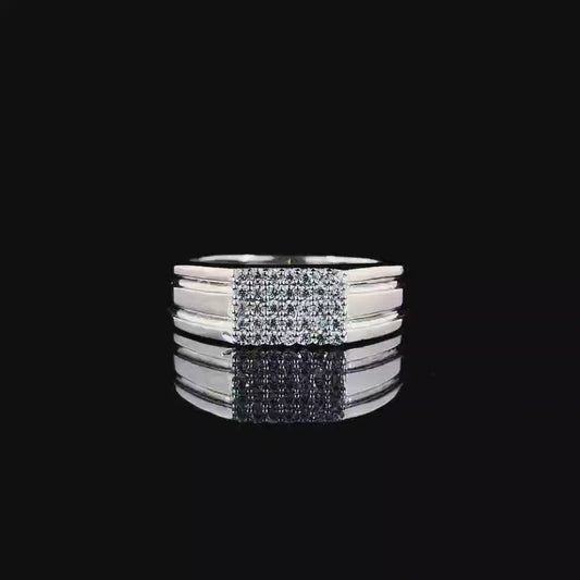 Bold Valor Silver Ring for Men